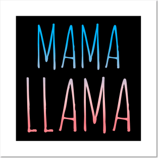 Mama Llama Posters and Art